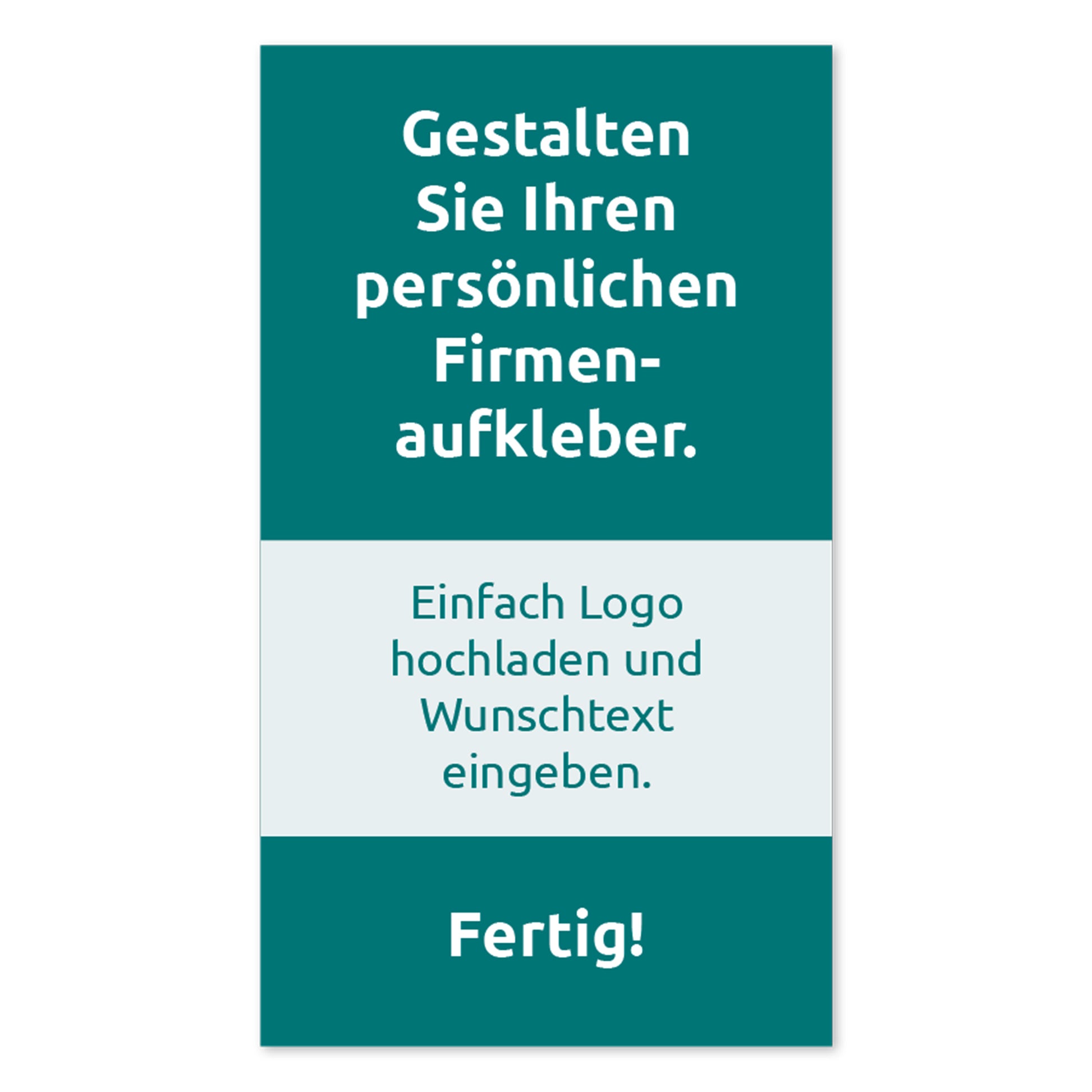 Logo-Etiketten selbst gestalten