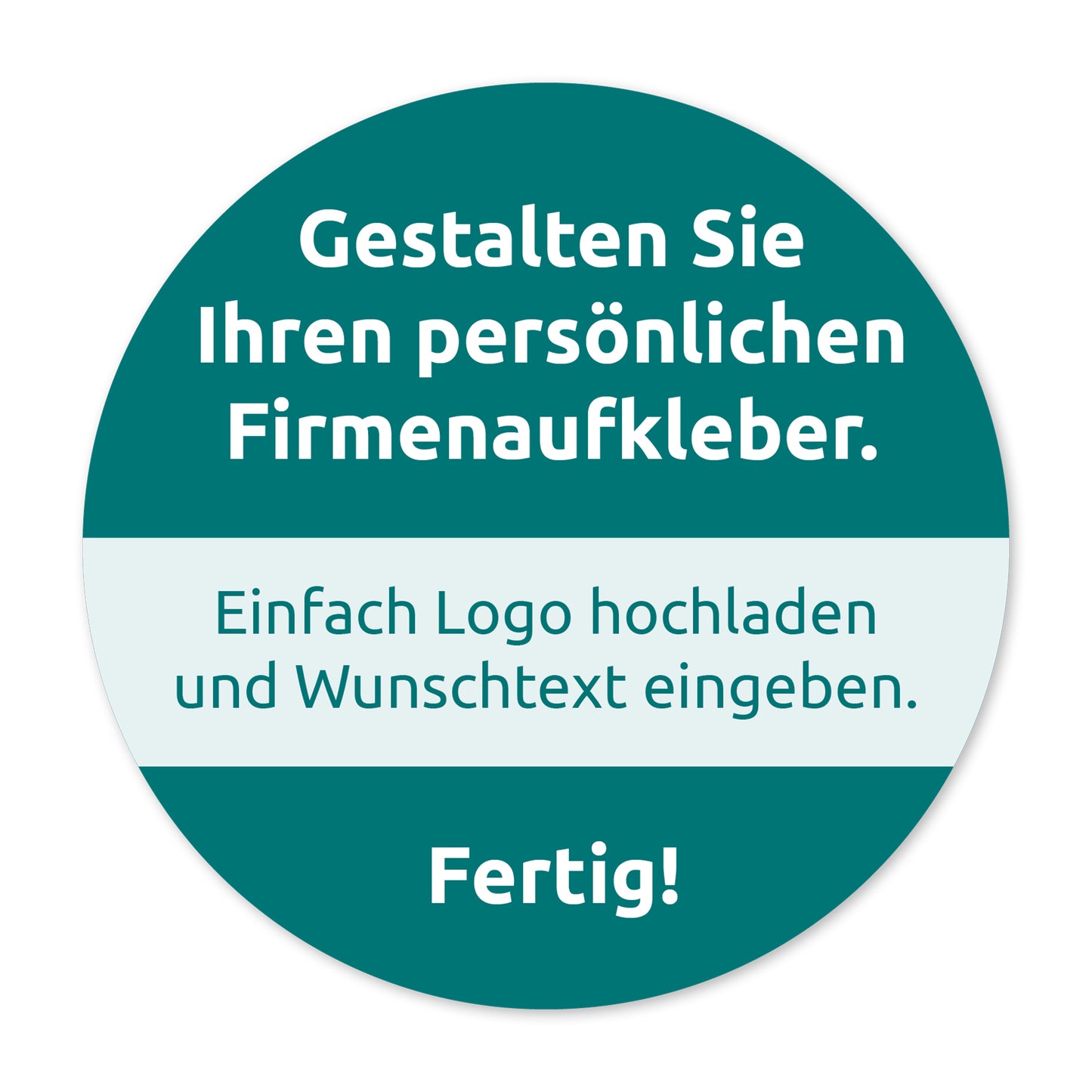 Logo-Etiketten selbst gestalten